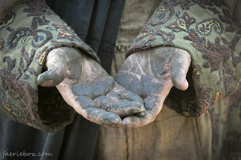 tree planting hands