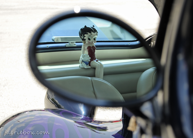 Betty rides in style