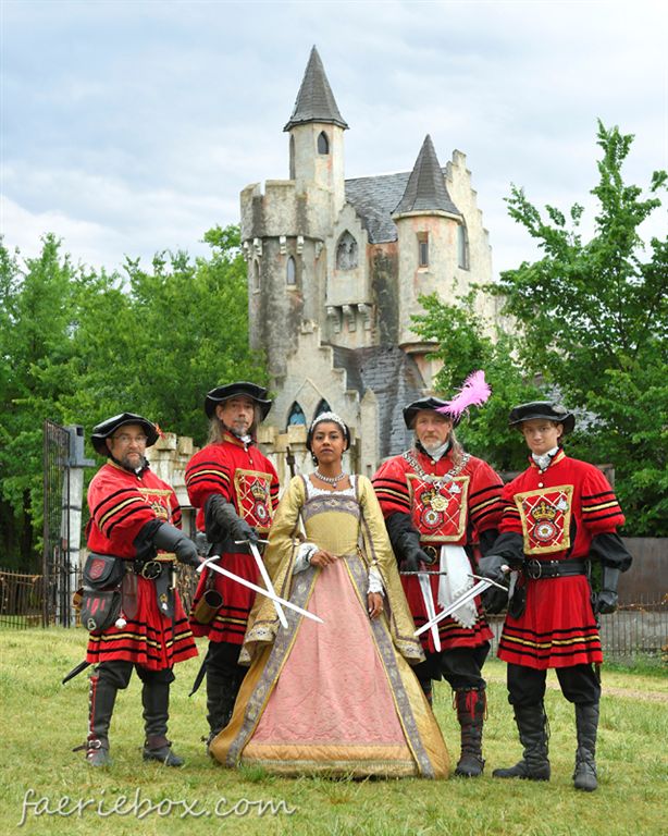 The Princess Mary and her guards