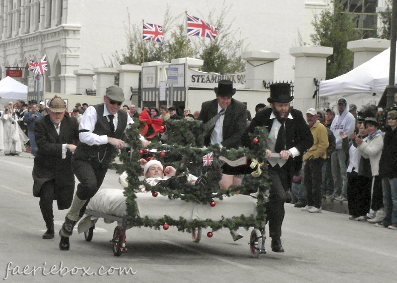 Off to the bed races!