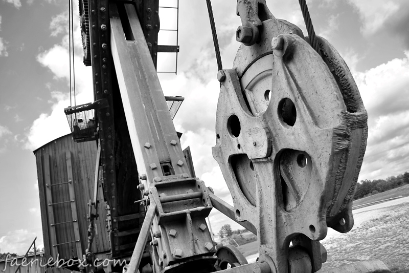 steam shovel in Kansas