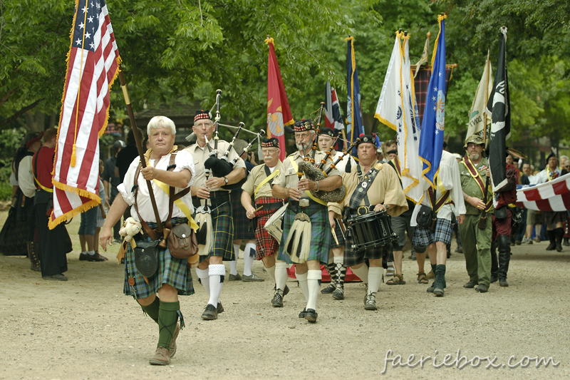 Bob leads the parade on Memorial Day