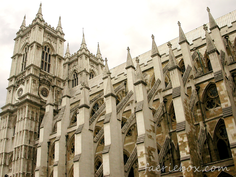 Westminster Abbey West Towers & buttresses
