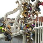 Locks on Heypenny Bridge