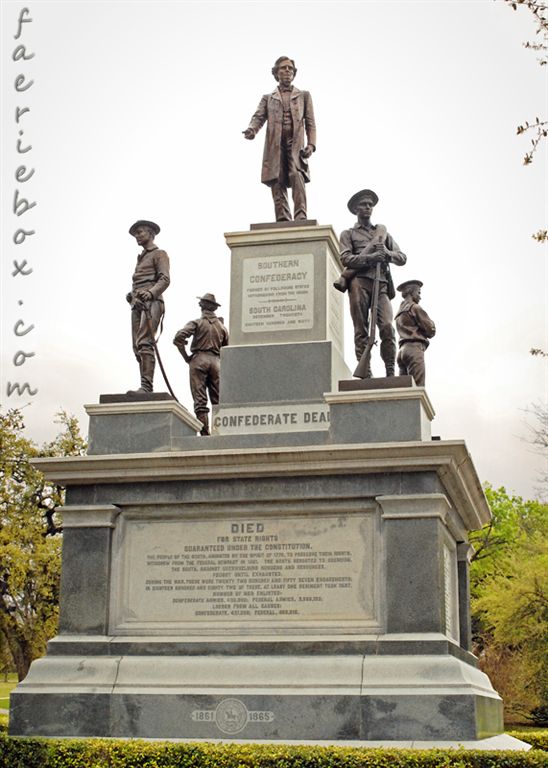 Confiderate Soldiers Monument, Austin