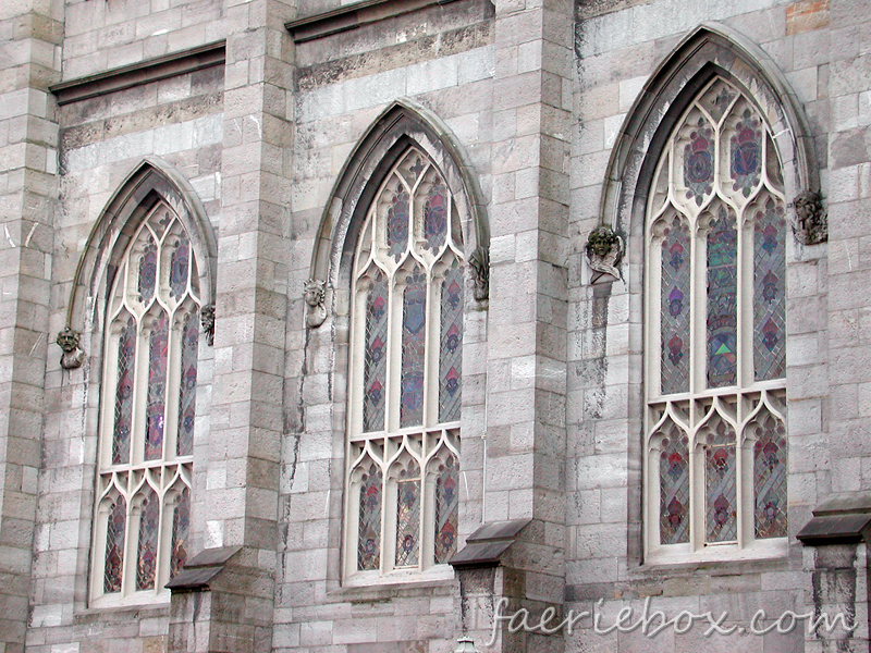 Dublin Castle windows